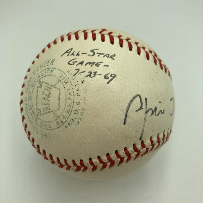 Vice President Spiro Agnew Single Signed 1969 American League Baseball JSA COA
