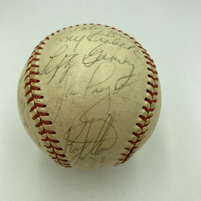 1971 All Star Game Attendees HOF Multi Signed Baseball Beckett COA