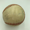 Thurman Munson & Catfish Hunter Signed Vintage 1970's Baseball JSA COA