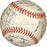 Beautiful Vintage 1975 Boston Red Sox Champs Team Signed Baseball PSA DNA & JSA