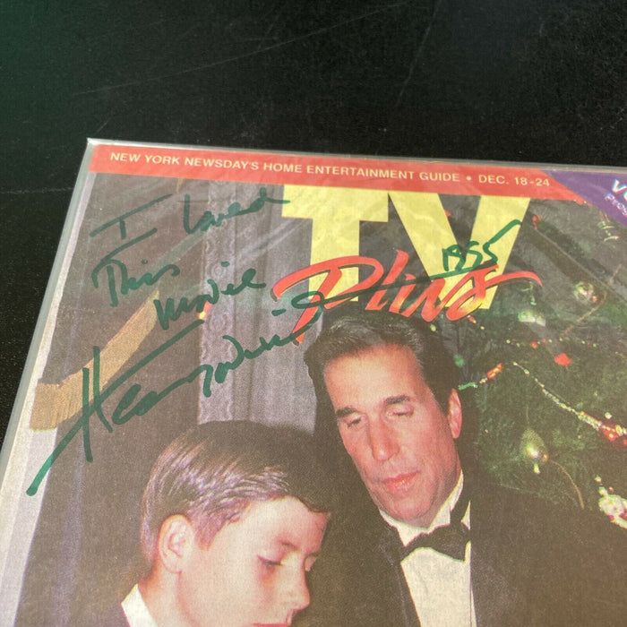 Henry Winkler Signed Autographed Vintage Magazine