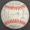 1991 Atlanta Braves National League Champs Team Signed Baseball Beckett COA