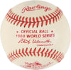 Nancy Reagan Signed 1988 World Series Baseball President Ronald Reagan Wife PSA