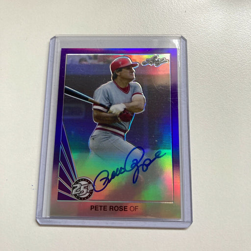 2015 Leaf Pete Rose Auto #12/15 Signed Autographed Baseball Card