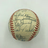 1988 Baltimore Orioles Team Signed Baseball Cal Ripken Jr Frank Robinson PSA DNA