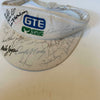 Arnold Palmer Gary Player PGA Golf Greats Signed Hat Visor With JSA COA