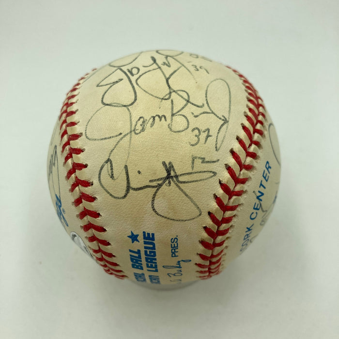 1999 Chicago White Sox Team Signed Baseball Frank Thomas Beckett COA