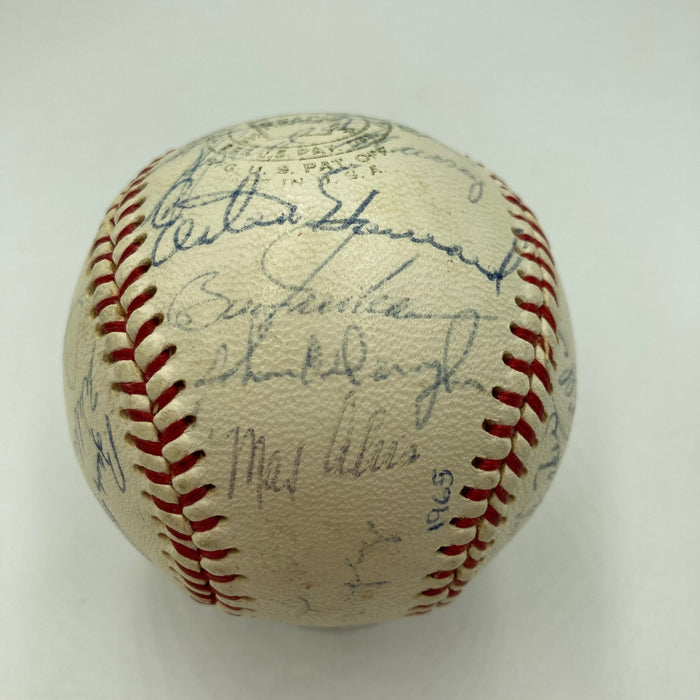 1965 All Star Game Team Signed American League Baseball 30 Sigs JSA COA