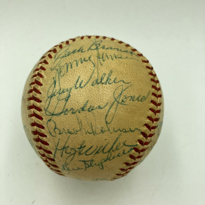 1960 Baltimore Orioles Team Signed American League Baseball With JSA COA