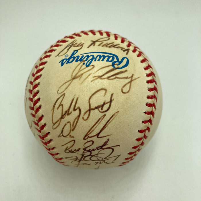 1998 Tampa Bay Rays Inaugural Season Team Signed American League Baseball