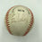 Richie Ashburn Fay Vincent Bill White Signed National League Baseball PSA DNA