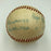 Lew Burdette 1960 No Hitter Signed Game Used National League Baseball JSA COA