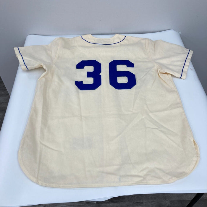 Robin Roberts 1948 Signed Wilmington Blue Rocks Minor League Jersey JSA COA