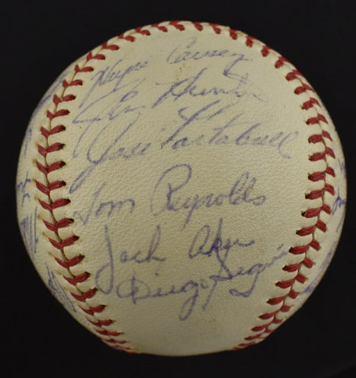 1965 Kansas City Athletics Signed Baseball Catfish Hunter Gabby Hartnett PSA DNA