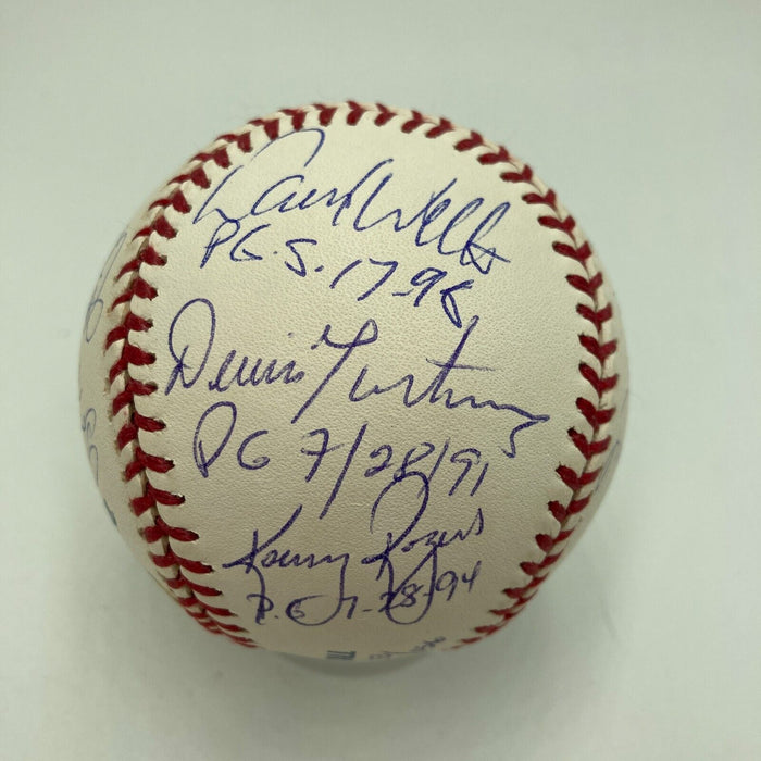 Perfect Game Signed Major League Baseball 11 Sigs Sandy Koufax PSA DNA COA