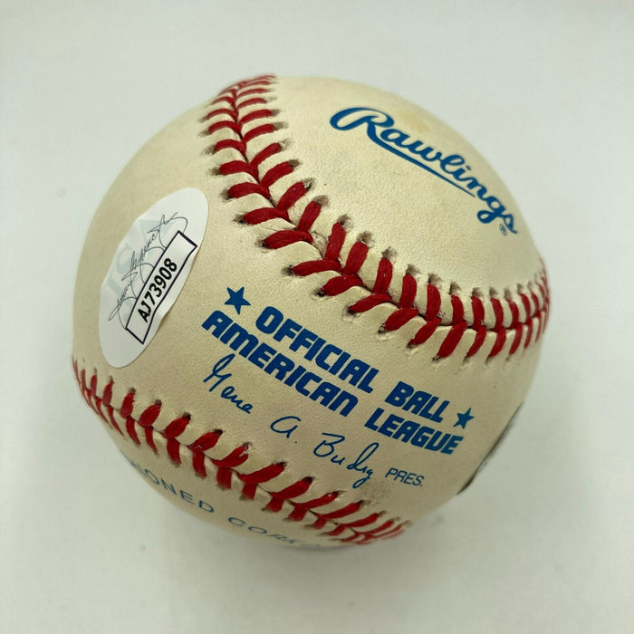 Bert Blyleven Signed Heavily Inscribed STAT Major League Baseball JSA COA