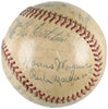 Honus Wagner & Pie Traynor 1935 Pittsburgh Pirates Team Signed Baseball JSA COA