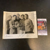Checkmates Ltd. Band Signed Autographed Vintage Photo 5 Sigs With JSA COA