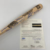 2021 Hall Of Fame Induction Multi Signed Baseball Bat 31 Sigs Derek Jeter JSA
