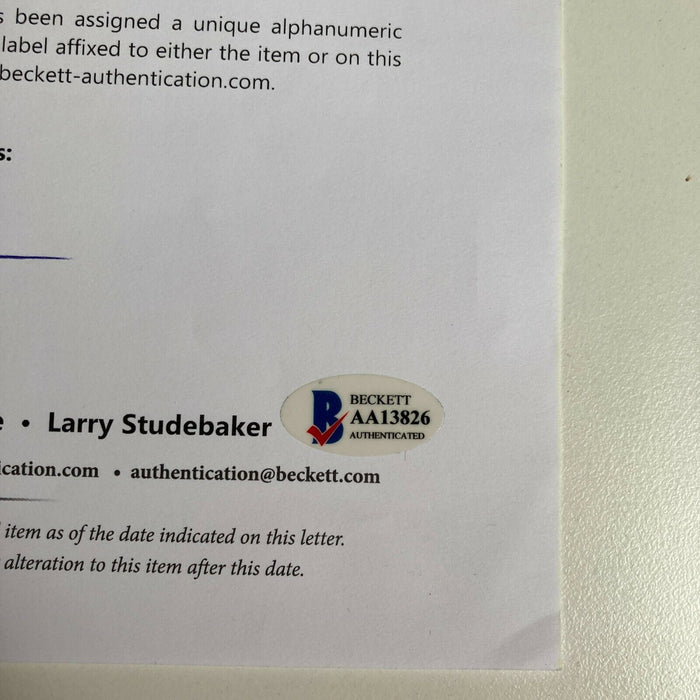 Jimmie Foxx Signed Autographed 1920's Little League Photo With Beckett COA