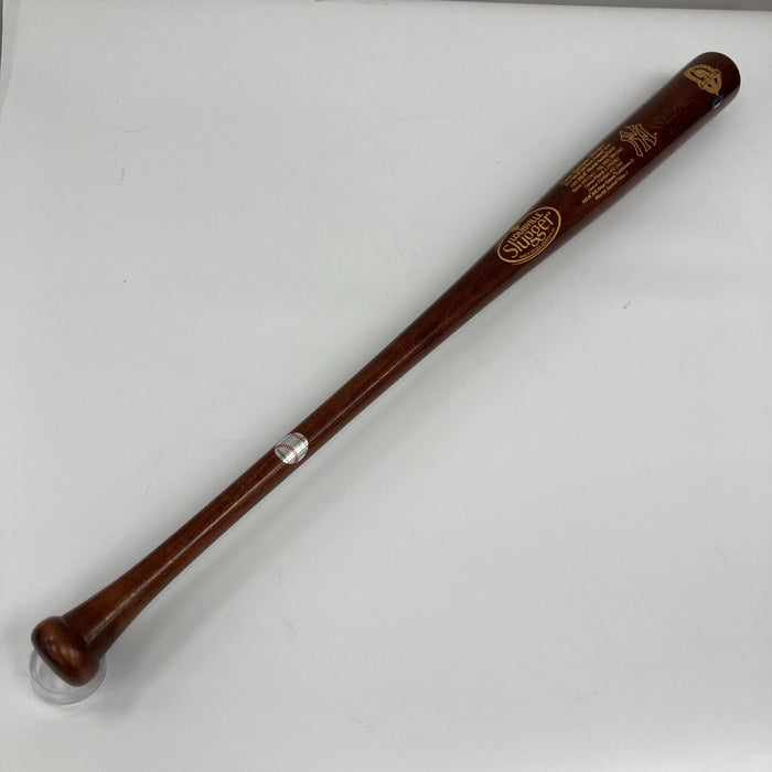 Mariano Rivera Signed Louisville Slugger Career STAT Baseball Bat Steiner COA