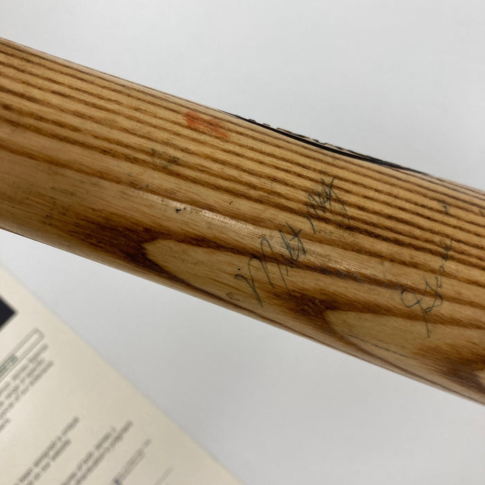 1971 Pittsburgh Pirates WS Champs Team Signed Baseball Bat Roberto Clemente JSA