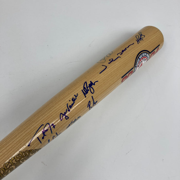 2004 Boston Red Sox World Series Champs Team Signed Baseball Bat MLB Authentic