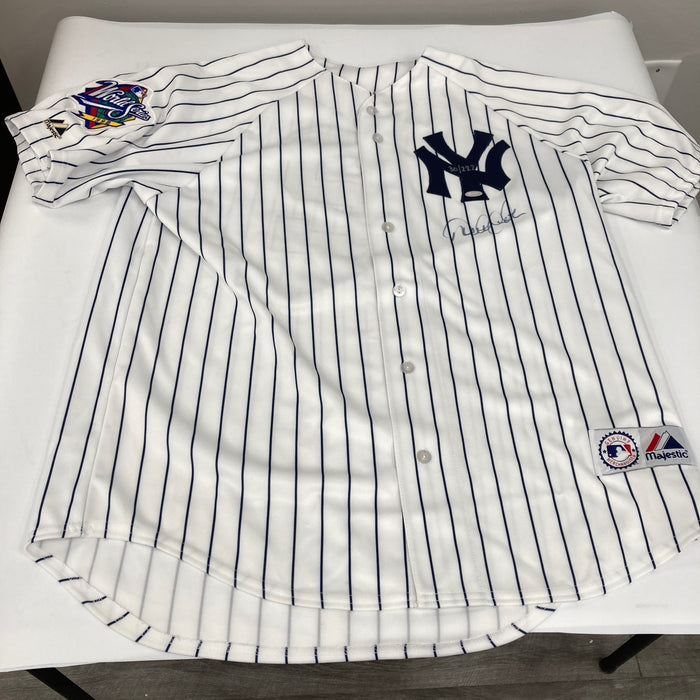 Derek Jeter Signed Authentic 1998 New York Yankees World Series Jersey Steiner