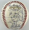 2008 Tampa Bay Rays AL Champs Team Signed World Series Baseball Beckett COA