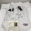 2014 Chicago White Sox Team Signed Jackie Robinson Day Jersey JSA COA & MLB Auth
