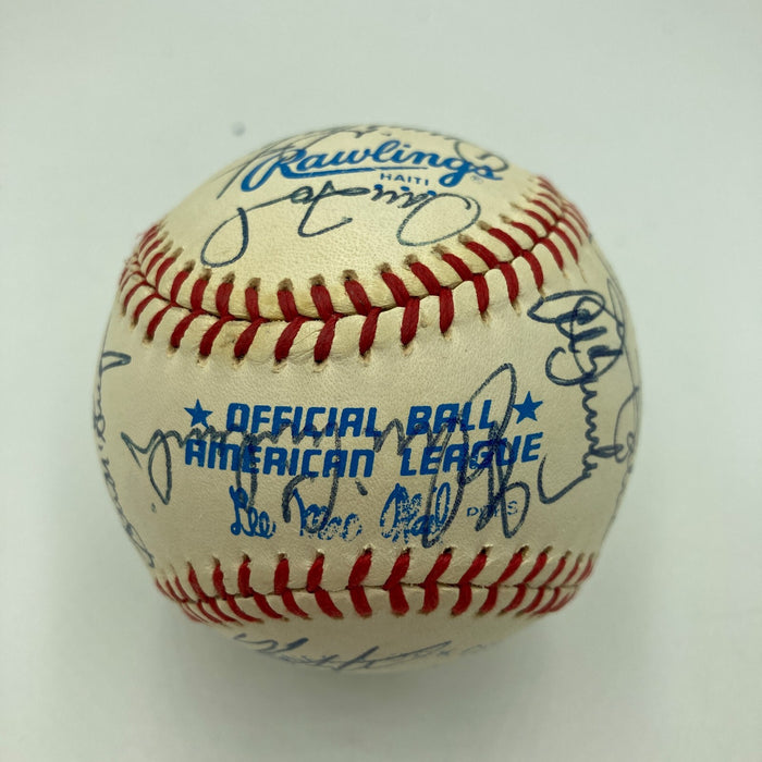 1983 Baltimore Orioles World Series Champs Team Signed Baseball PSA DNA COA