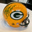 James Lofton HOF  2003 Signed Green Bay Packers Mini Helmet JSA COA