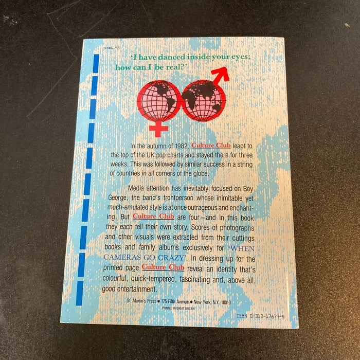 Boy George Signed Autographed Culture Club Book With JSA COA