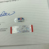 Babe Ruth & Chicago Cubs 1932 World Series Called Shot Signed Baseball PSA DNA