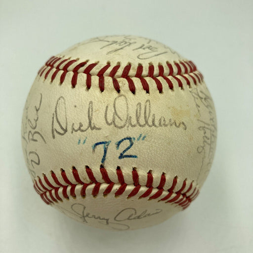 1972 Oakland A's Athletics World Series Champs Team Signed Baseball JSA COA