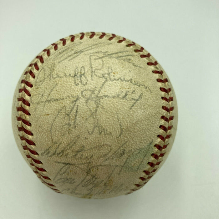 1966 New York Mets Team Signed National League Baseball