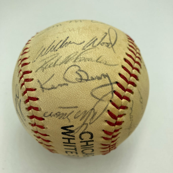 1960's Chicago White Sox Team Signed Vintage Baseball