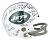 1969 New York Jets Super Bowl Champs Team Signed Authentic Game Helmet Steiner