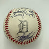 1990 Detroit Tigers Team Signed Baseball Sparky Anderson