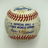 1983 Baltimore Orioles World Series Champs Team Signed W.S. Baseball JSA COA