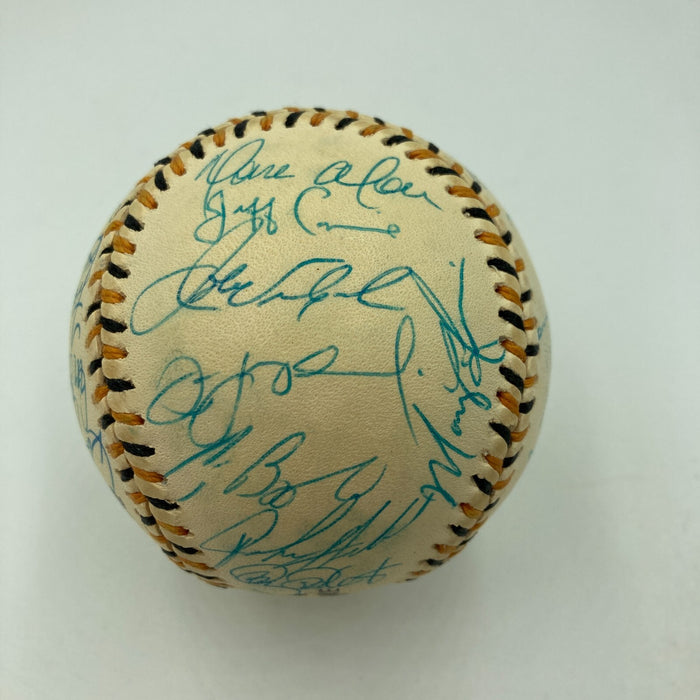 1994 All Star Game National League Team Signed Baseball Barry Bonds PSA DNA COA