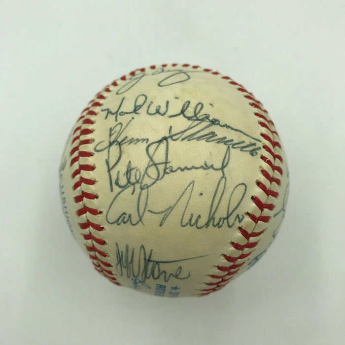 1988 Baltimore Orioles Team Signed Baseball Cal Ripken Jr Frank Robinson PSA DNA