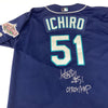 Ichiro Suzuki Signed Rookie Season Game Used 2001 Seattle Mariners Jersey MEARS