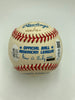 Joe Dimaggio Signed Heavily Inscribed STAT Baseball JSA COA