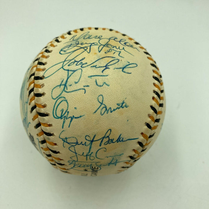 1994 All Star Game National League Team Signed Baseball Barry Bonds PSA DNA COA