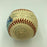 Clark Griffith Single Signed 1950's American League Baseball With JSA COA HOF