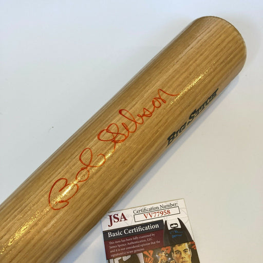 Bob Gibson Signed Rawlings Big Stick Baseball Bat JSA COA