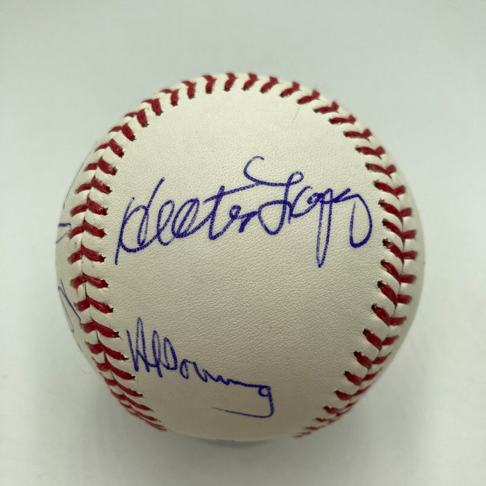 Mariano Rivera & Don Larsen New York Yankees Legends Multi Signed Baseball