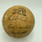 1953 Milwaukee Braves Team Signed Baseball JSA COA