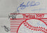 1987 Minnesota Twins W.S. Champs Team Signed Homer Hanky Kirby Puckett JSA COA
